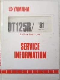 Yamaha DT125R / DT125RE &#039;91 (3BN-SE3) Service Information - Tehtaan alkuperäinen, huolto-ohjeita (Ei huolto-ohjekirja)