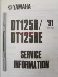 Yamaha DT125R / DT125RE &#039;91 (3BN-SE3) Service Information - Tehtaan alkuperäinen, huolto-ohjeita (Ei huolto-ohjekirja)