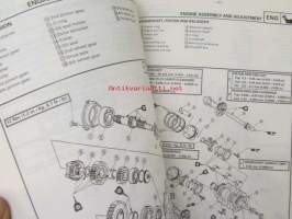 Yamaha TDM850 &#039;91 (3VD-SE1)  Service Information - Tehtaan alkuperäinen huolto-ohjeita sis. sähkökaaviot (Ei huolto-ohjekirja)