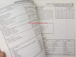 Yamaha FZ750(A) &#039;91 (2MG-SE3)  Service Information - Tehtaan alkuperäinen huolto-ohjeita (Ei huolto-ohjekirja)