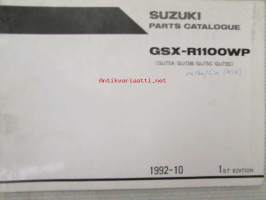 Suzuki GSX-R1100WP - (GU75A / GU75B / GU75C / GU75D) Parts Catalogue -varaosaluettelo