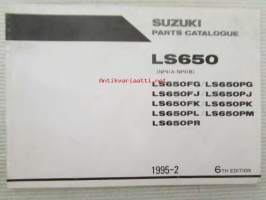 Suzuki LS650 (NP41A - NP41B) - LS650 FG / LS650 FJ / LS650 FK / LS650 PL / LS650 PR / LS650 PG / LS650 PL / LS650 PJ / LS650 PK / LS650 PM / LS650 , Parts Catalogue