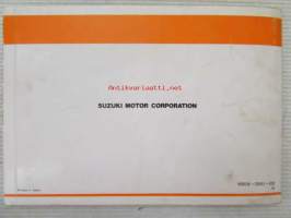 Suzuki RM125 (RF14A) - RM125 N / RM125 P / RM125 R, Parts Catalogue -varaosaluettelo