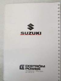 Suzuki GSX750 -käyttöohjekirja