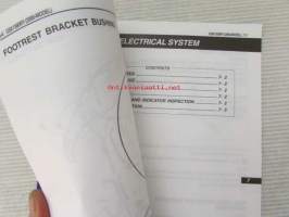 Suzuki GSX1300X Supplementary Service Manual (99501-39300-01E) -korjaamokäsikirjan lisäosa