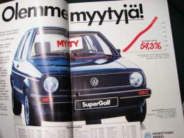 Volkswagen-Audi uutiset 1984 nr 6 -asiakaslehti