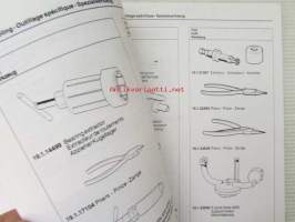 Piaggio Typhoon Service Station Manual -huoltokäsikirja, katso mallit kuvista tarkemmin.