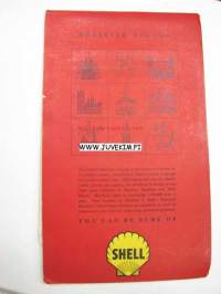 Shell Thoroughfare Guide-map London and its environs -kartta