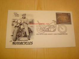1918 Cleveland moottoripyörä American Motorcycles 2006 Sturgis USA ensipäiväkuori FDC