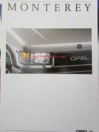 Opel Monterey -myyntiesite