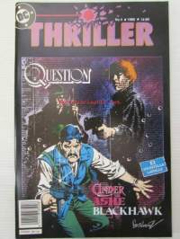 Thriller 1989 nr 4 - cinder &amp; Ashe, Question, Blackhawk