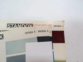 Saab värimallit 2 sivua Standox värimalleja 1970 &amp; -74