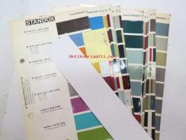 Volkswagen värimallit 20 sivua Standox värimalleja 1970
