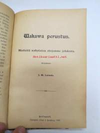 Lähetyssaarnaaja Weikkolin&#039;in Wiimeinen matka Afrikaan w. 1890-1891 (Owambomaa saksan siirtomaa-alue - german colony), kirjoittanut Ida Weikkolin) + Hengellisiä