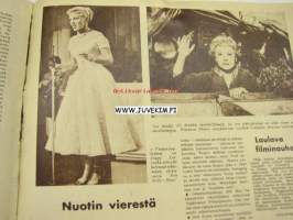 Elokuva-Aitta 1956 nr 14 (Kannessa Kosti Klemelä) Takakannessa genevieve Page.