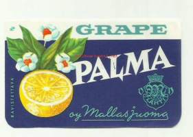 Grape Palma   -  juomaetiketti