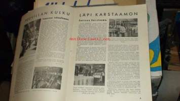 Yhdyslanka 1 1947 joulunumero- Oy Finlayson-Forssa Ab:n tehdaslehti,