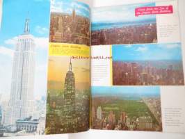 New York City- deluxe picture book. New York souvenir book-matkakirja