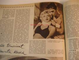 Elokuva-Aitta 1952 nr 23 (kannessa Micheline Presle), Adam-Films, Yrjö Kivimies, elokuvasta Kurjat (Viktor Hugon romaanin mukaan), arvostelu Purkaus yössä (The