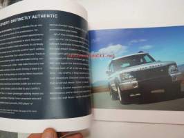 Land Rover 2004 Product Guide -myyntiesite -sales brochure, in english