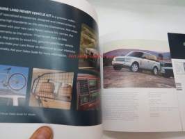Land Rover 2004 Product Guide -myyntiesite -sales brochure, in english