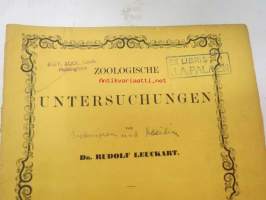 Zoologische Untersuchnungen von Dr. Rudolf Leuckart - Zweites Heft: Salpen und Verwandte., Giessen, 1854, 2 Tafeln