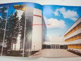 Oy Gustav Paulig Ab - yrityksen ja sen tuotteiden esittelykirja vuodelta 1976 -brochure book / company presentation