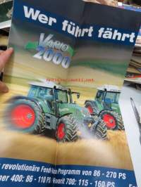 Fendt Vario 2000 traktori -myyntiesite / tractor brochure