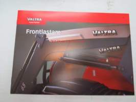 Valtra frontlastare -myyntiesite / front loader brochure, in swedish