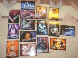15 kpl erilaista Star Wars ensipäivämaxi-postikorttia, hieno sarja, vuodelta 2007, USA, FDC. Katso myös muut kohteeni, mm. noin 1 200 amerikkalaista