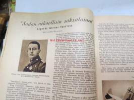 Maanpuolustusnuoriso 1939 nr 10, sis. mm. seur. artikkelit / kuvat / mainokset; Kenraalimajuri Lundqvist - Mietteitä ilmavoimien lentävän henkilöstön