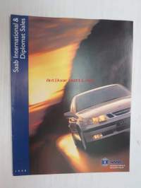 Saab International &amp; diplomat sales -myyntiesite / brochure