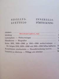 Suomen metsänhoitajat - Finlands forstmästare 1931-1945 Matrikkeli