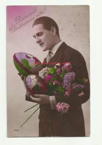 Kosija - romantiikkapostikortti postikortti kulkenut 1931