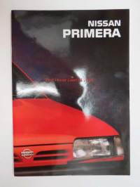 Nissan Primera 1994 -myyntiesite / brochure