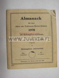 Almanack 1970