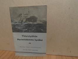 Merimiehen ystävä 1938, nr 6-7, vuosikertomusnumero.
