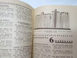 Otava 1924 alennusmyyntieluettelo, kansikuvitus EEli Jaatinen -catalog