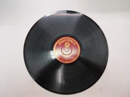 Parlophon B. 36051 Georg Malmstén - Sunnuntai-ilta / Särkynyt onni -savikiekkoäänilevy - 78 rpm record