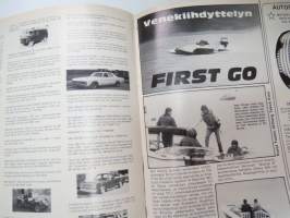 V8 Magazine 1982 nr 5 -Hot Rod magazine. keskiaukeamakuva Harley-Davidson Wide Glide -81 Chopper. Chevrolet Styleline Deluxe 40 Sedan 1952. Pontiac Strato Chief -60
