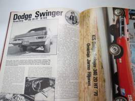 V8 Magazine 1982 nr 5 -Hot Rod magazine. keskiaukeamakuva Harley-Davidson Wide Glide -81 Chopper. Chevrolet Styleline Deluxe 40 Sedan 1952. Pontiac Strato Chief -60