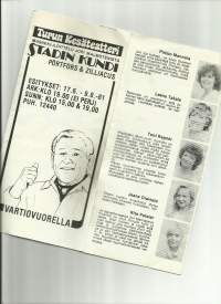 Stadin kundi  - teatteri käsiohjelma 1981