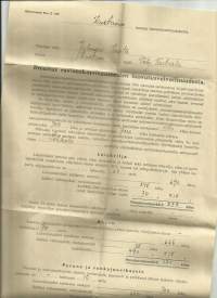 Ilmoitus ravintokasvituotteiden luovutusvelvollisuudesta 1942 ... Kustavi 24.11.1942