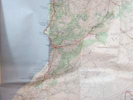 Maroc - Michelin -tiekartta / road map