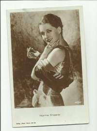 Norma Shearer - vanha postikortti, ihailijapostikortti, fanikortti kulkematon