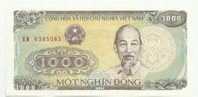 Vietnam 1 000  Dong 1988 -  seteli