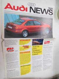 Audi News 1995 -asiakaslehti / myyntiesite