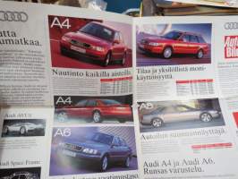 Audi News 1995 -asiakaslehti / myyntiesite