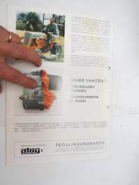 Sauer Getriebe - Hydrostaattinen voimansiirto -myyntiesite / brochure