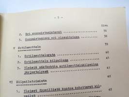 Jalkaväen sotakelpoisuus ja fyysillinen kunto 1952 -military manual - physical condition and fit to combat etc.